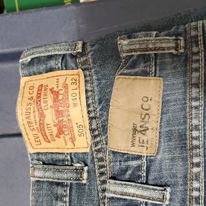 Two Pairs Men's Jeans 40 x 32